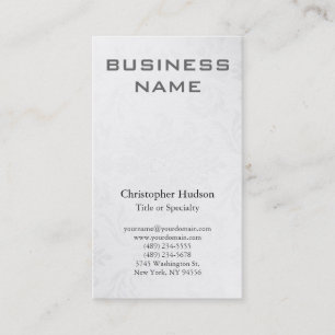 Stylish Modern Chic Professional Business Card