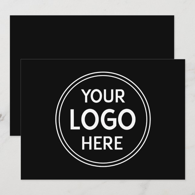 Stylish & Modern Custom Creations Verified  Announcement (Front/Back)