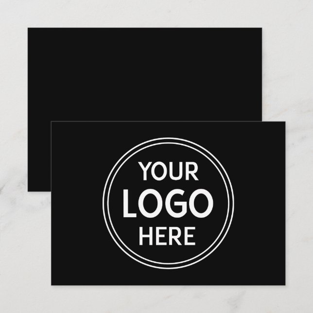 Stylish & Modern Custom Creations Verified  Announcement (Front/Back)