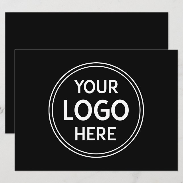 Stylish & Modern Custom Creations Verified  Announcement (Front/Back)