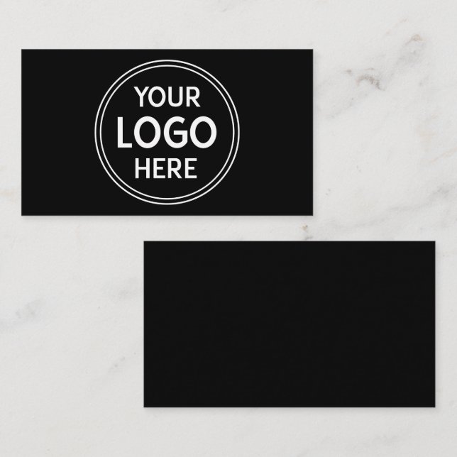 Stylish & Modern Custom Creations Verified  Enclosure Card (Front/Back)