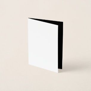 Stylish & Modern Custom Creations Verified Foil Card