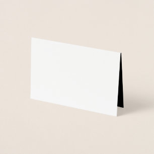 Stylish & Modern Custom Creations Verified  Foil Card