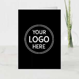 Stylish & Modern Custom Creations Verified Foil Greeting Card