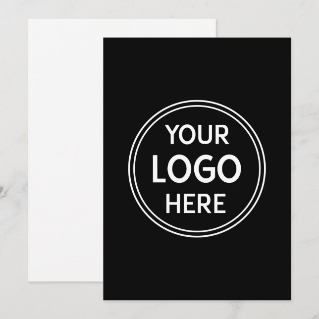 Stylish & Modern Custom Creations Verified Holiday Card (Front/Back)