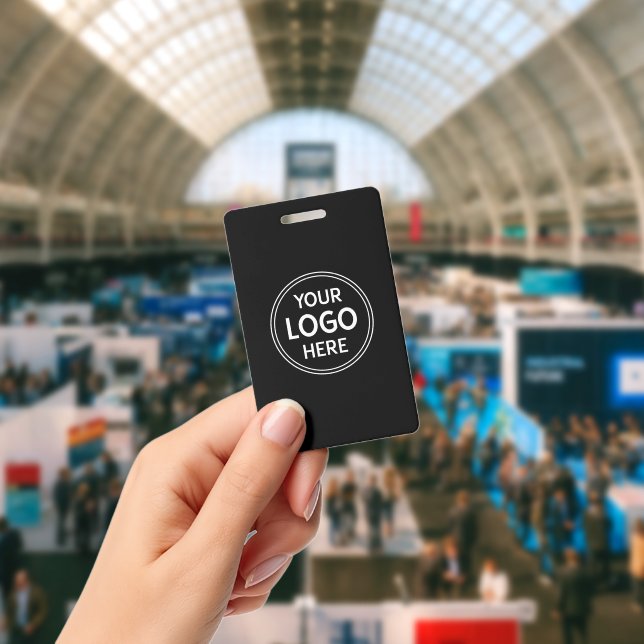 Stylish & Modern Custom Creations Verified  ID Badge (Conference)