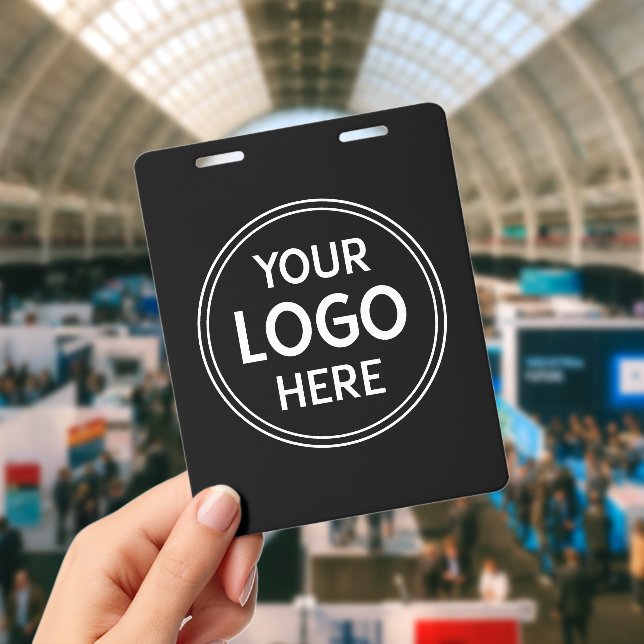 Stylish & Modern Custom Creations Verified  ID Badge (Conference)