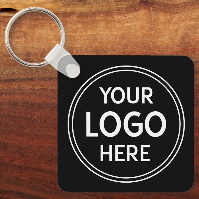 Stylish & Modern Custom Creations Verified  Key Ring (Front)