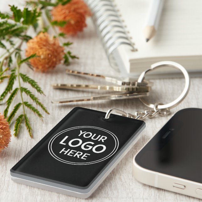 Stylish & Modern Custom Creations Verified  Key Ring (Front Right)