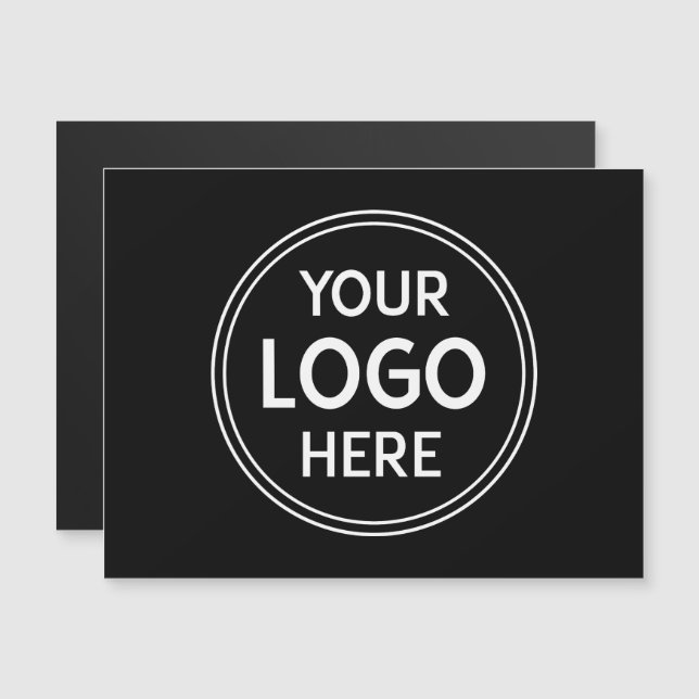 Stylish & Modern Custom Creations Verified  Magnetic Invitation (Front/Back)