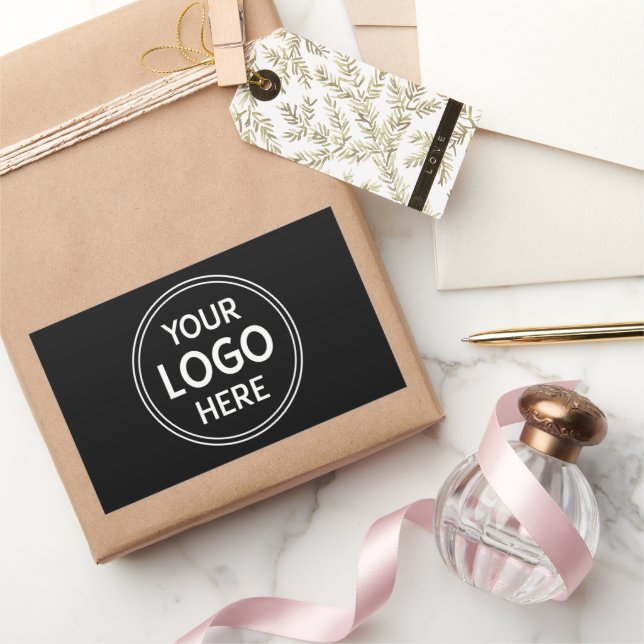 Stylish & Modern Custom Creations Verified  Rectangular Sticker (Gifting)