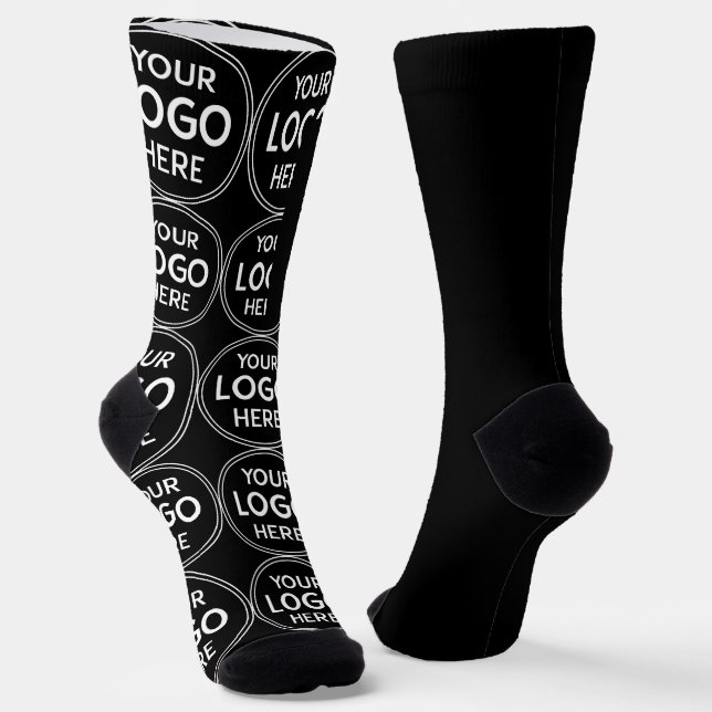 Stylish & Modern Custom Creations Verified  Socks (Angled)
