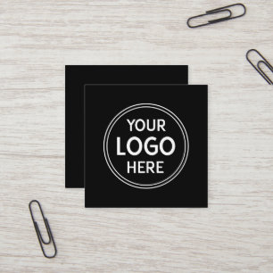 Stylish & Modern Custom Creations Verified Square Business Card