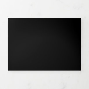 Stylish & Modern Custom Creations Verified  Tri-Fold Announcement