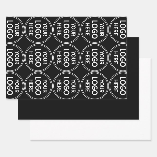 Stylish & Modern Custom Creations Verified Wrapping Paper Sheet (Set)