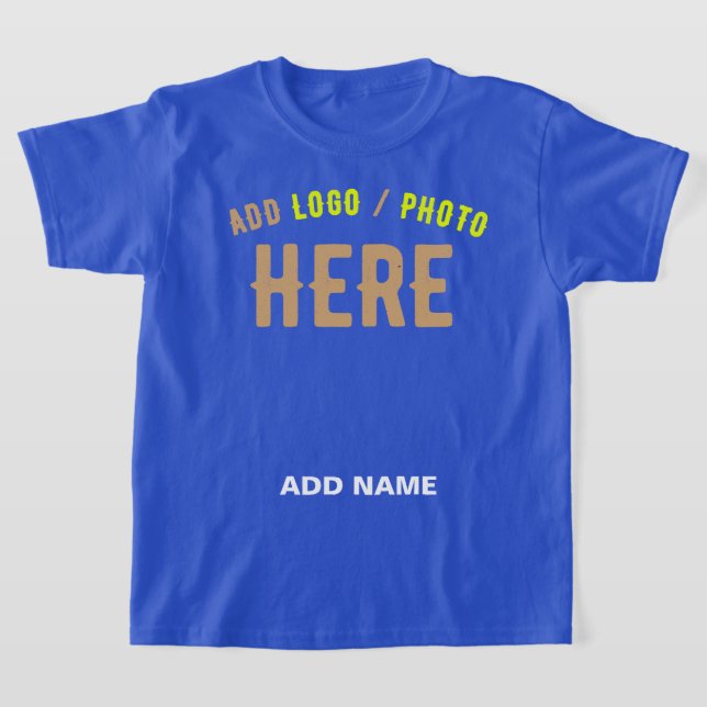 STYLISH MODERN CUSTOM DEEP ROYAL VERIFIED BRANDED T-Shirt (Laydown)