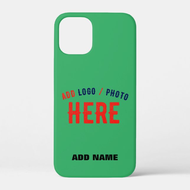 STYLISH MODERN CUSTOM EMERALD GREEN VERIFIED BRAND Case-Mate iPhone CASE (Back)