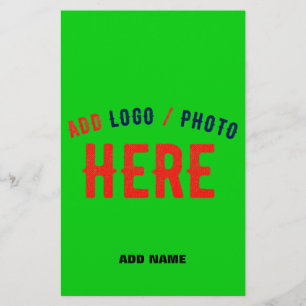 STYLISH MODERN CUSTOM LIME GREEN VERIFIED BRANDED FLYER