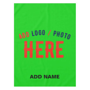 STYLISH MODERN CUSTOM LIME GREEN VERIFIED BRANDED TABLECLOTH