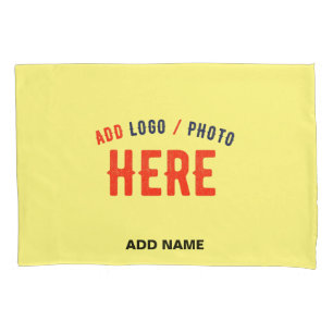 STYLISH MODERN CUSTOM PASTEL YELLOW VERIFIED BRAND PILLOWCASE
