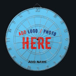 STYLISH MODERN CUSTOM SWAG SKY BLUE VERIFIED BRAND DARTBOARD<br><div class="desc">THIS IS A DESIGN FITTING FOR EVERYONE.YOU CAN CHANGE, RESIZE OR ADD LOGO, PHOTO, TEXT AND COLOURS THE WAY YOU LIKE.THANK YOU.</div>