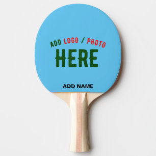 STYLISH MODERN CUSTOM SWAG SKY BLUE VERIFIED BRAND PING PONG PADDLE