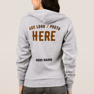 STYLISH MODERN CUSTOMIZABLE ASH VERIFIED BRANDED HOODIE