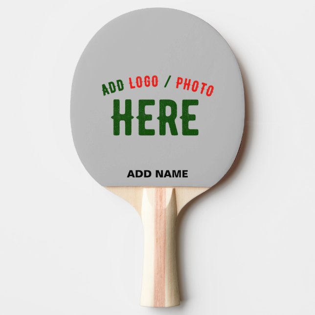 STYLISH MODERN CUSTOMIZABLE ASH VERIFIED BRANDED PING PONG PADDLE (Front)