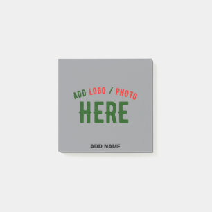 STYLISH MODERN CUSTOMIZABLE ASH VERIFIED BRANDED POST-IT NOTES