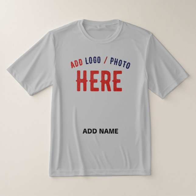 STYLISH MODERN CUSTOMIZABLE ASH VERIFIED BRANDED T-Shirt (Laydown)