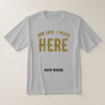 STYLISH MODERN CUSTOMIZABLE ASH VERIFIED BRANDED T-Shirt<br><div class="desc">THIS IS A DESIGN FITTING FOR EVERYONE.YOU CAN CHANGE, RESIZE OR ADD LOGO, PHOTO, TEXT AND COLOURS THE WAY YOU LIKE.THANK YOU.</div>