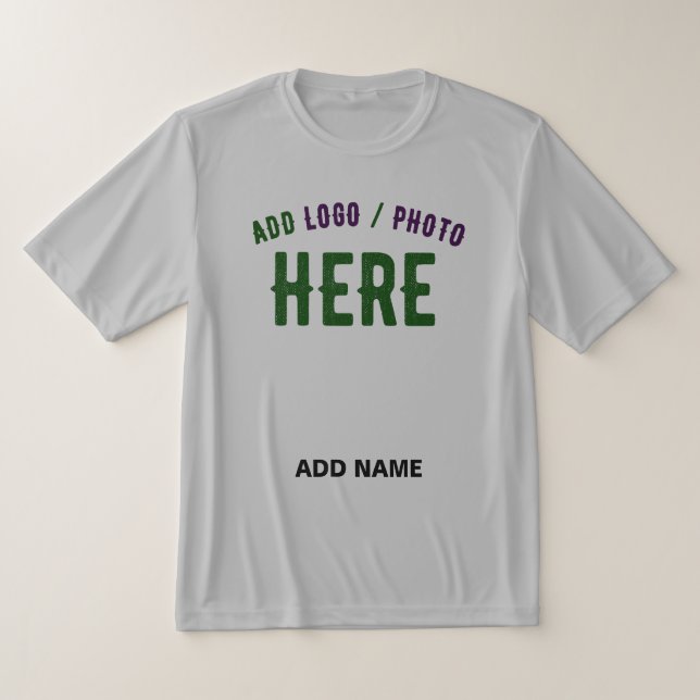 STYLISH MODERN CUSTOMIZABLE ASH VERIFIED BRANDED T-Shirt (Laydown)
