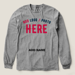 STYLISH MODERN CUSTOMIZABLE ASH VERIFIED BRANDED Tri-Blend SHIRT