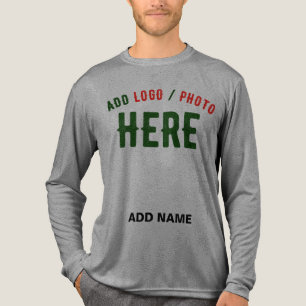 STYLISH MODERN CUSTOMIZABLE ASH VERIFIED BRANDED Tri-Blend SHIRT