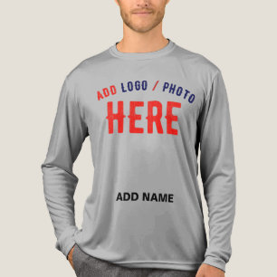STYLISH MODERN CUSTOMIZABLE ASH VERIFIED BRANDED Tri-Blend SHIRT