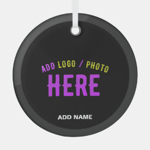 STYLISH MODERN CUSTOMIZABLE BLACK VERIFIED BRAND GLASS TREE DECORATION