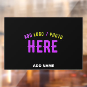STYLISH MODERN CUSTOMIZABLE BLACK VERIFIED BRANDED