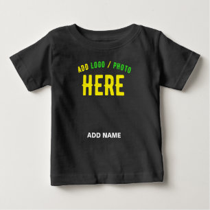 STYLISH MODERN CUSTOMIZABLE BLACK VERIFIED BRANDED BABY T-Shirt
