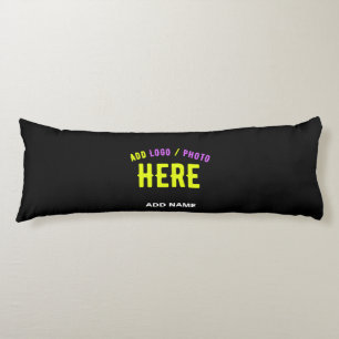 STYLISH MODERN CUSTOMIZABLE BLACK VERIFIED BRANDED BODY CUSHION