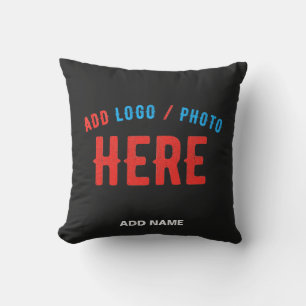 STYLISH MODERN CUSTOMIZABLE BLACK VERIFIED BRANDED CUSHION