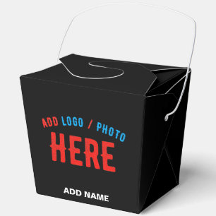 STYLISH MODERN CUSTOMIZABLE BLACK VERIFIED BRANDED FAVOUR BOX