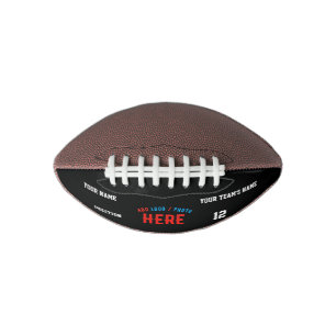 STYLISH MODERN CUSTOMIZABLE BLACK VERIFIED BRANDED FOOTBALL