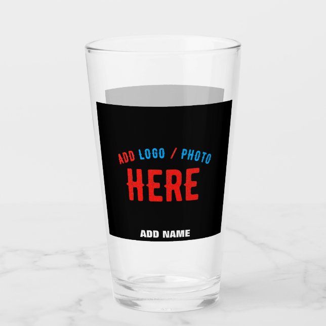 STYLISH MODERN CUSTOMIZABLE BLACK VERIFIED BRANDED GLASS (Front)