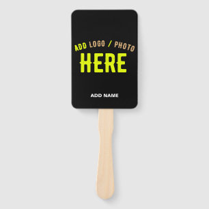 STYLISH MODERN CUSTOMIZABLE BLACK VERIFIED BRANDED HAND FAN