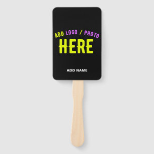 STYLISH MODERN CUSTOMIZABLE BLACK VERIFIED BRANDED HAND FAN