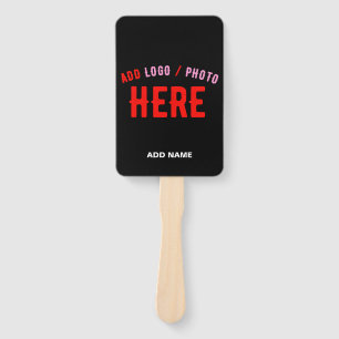 STYLISH MODERN CUSTOMIZABLE BLACK VERIFIED BRANDED HAND FAN