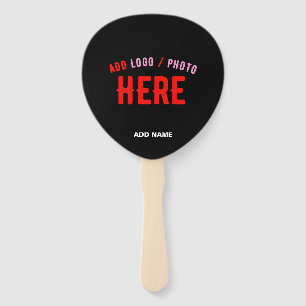 STYLISH MODERN CUSTOMIZABLE BLACK VERIFIED BRANDED HAND FAN