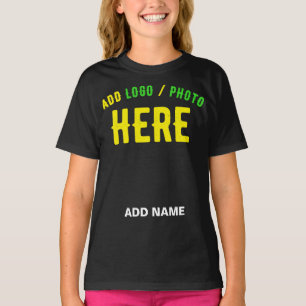 STYLISH MODERN CUSTOMIZABLE BLACK VERIFIED BRANDED T-Shirt