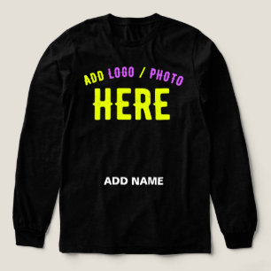 STYLISH MODERN CUSTOMIZABLE BLACK VERIFIED BRANDED Tri-Blend SHIRT