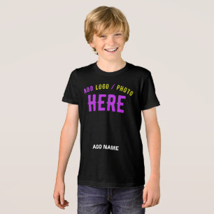 STYLISH MODERN CUSTOMIZABLE BLACK VERIFIED BRANDED Tri-Blend SHIRT